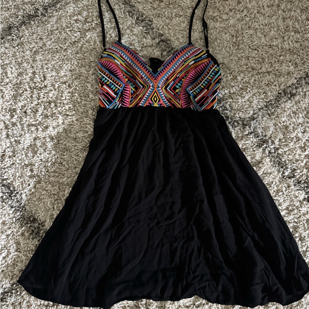 Pilyq Multicolor and Black Swim Coverup - Picture 2 of 3